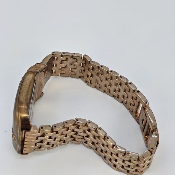 Akribos XXIV Women Watch 32MM Horseshoe White Dial Rose Gold Band 8" New Battery - Picture 12 of 13